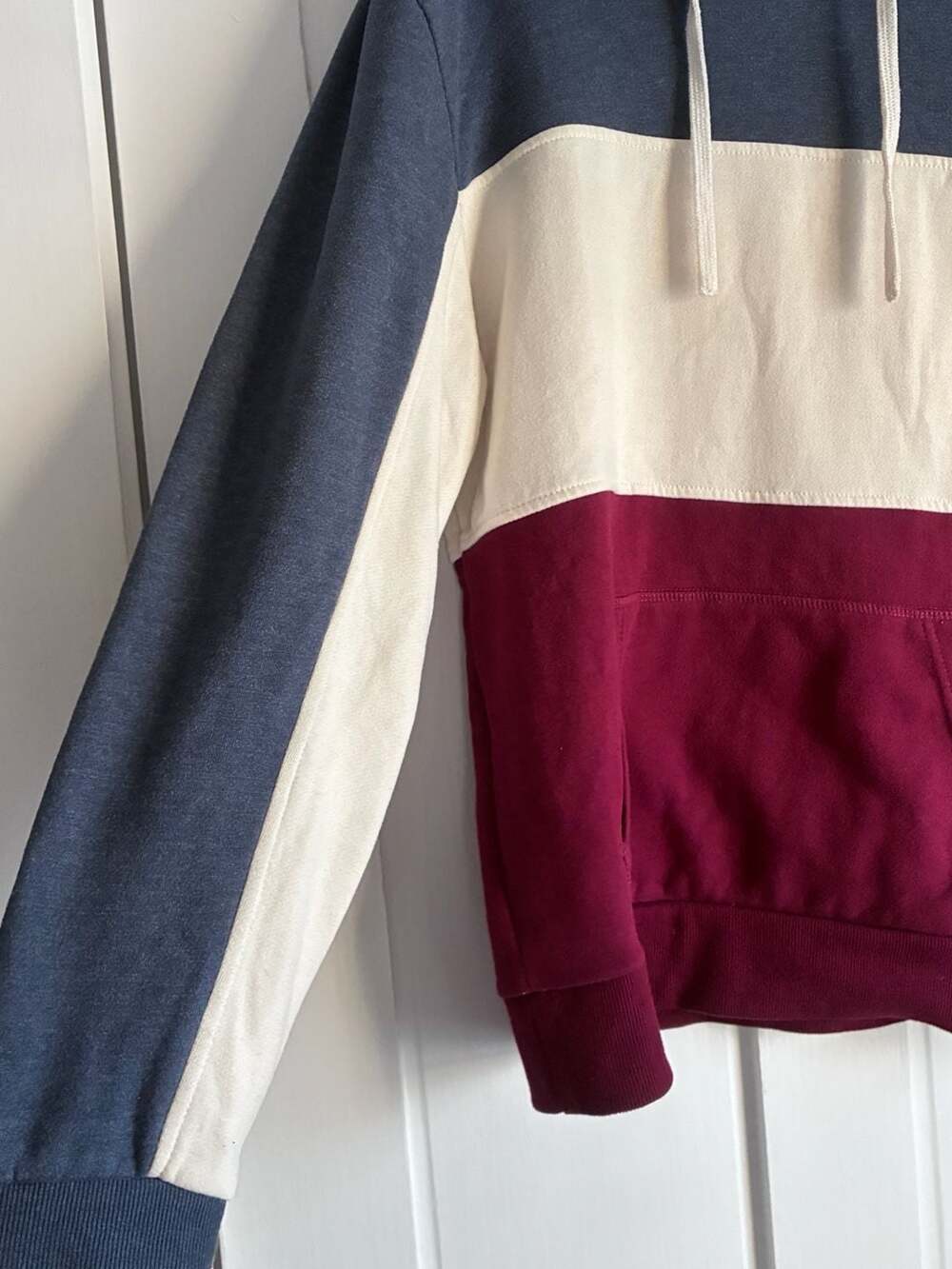 Marine Layer Cloud 9 Fleece Colorblock Relaxed Hoodie - Picture 2 of 5